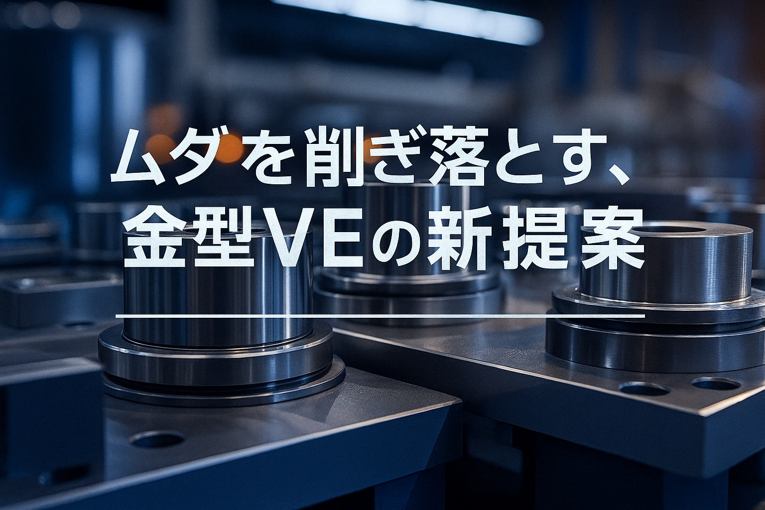 【金型投資の最適解】あなたの製品に「標準本金型」は本当に必要ですか？〜コストと納期を劇的に変える金型VE戦略〜