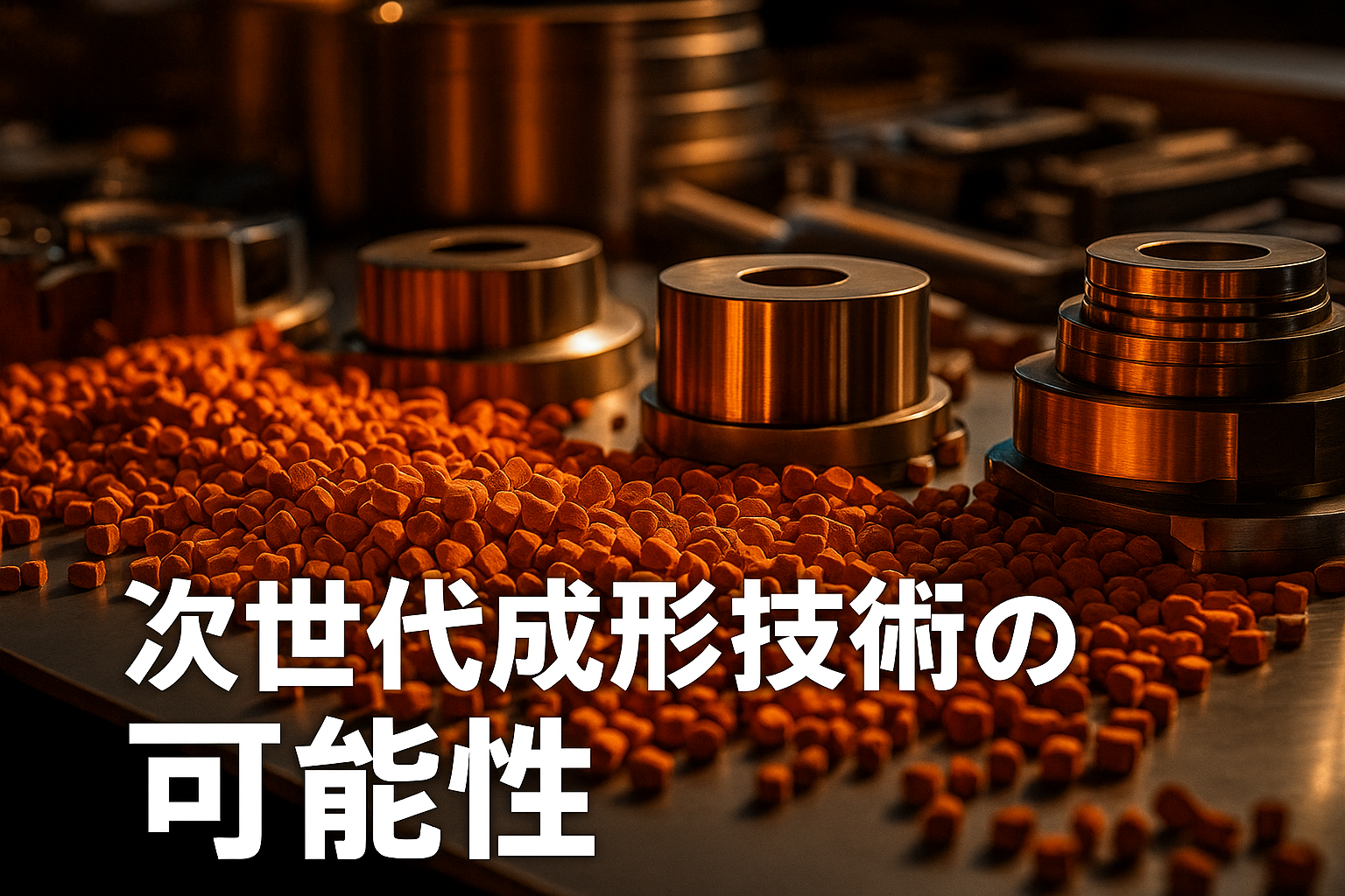 【脱・汎用樹脂！】「素材の壁」を打ち破る成型技術が拓く、次世代製品の可能性