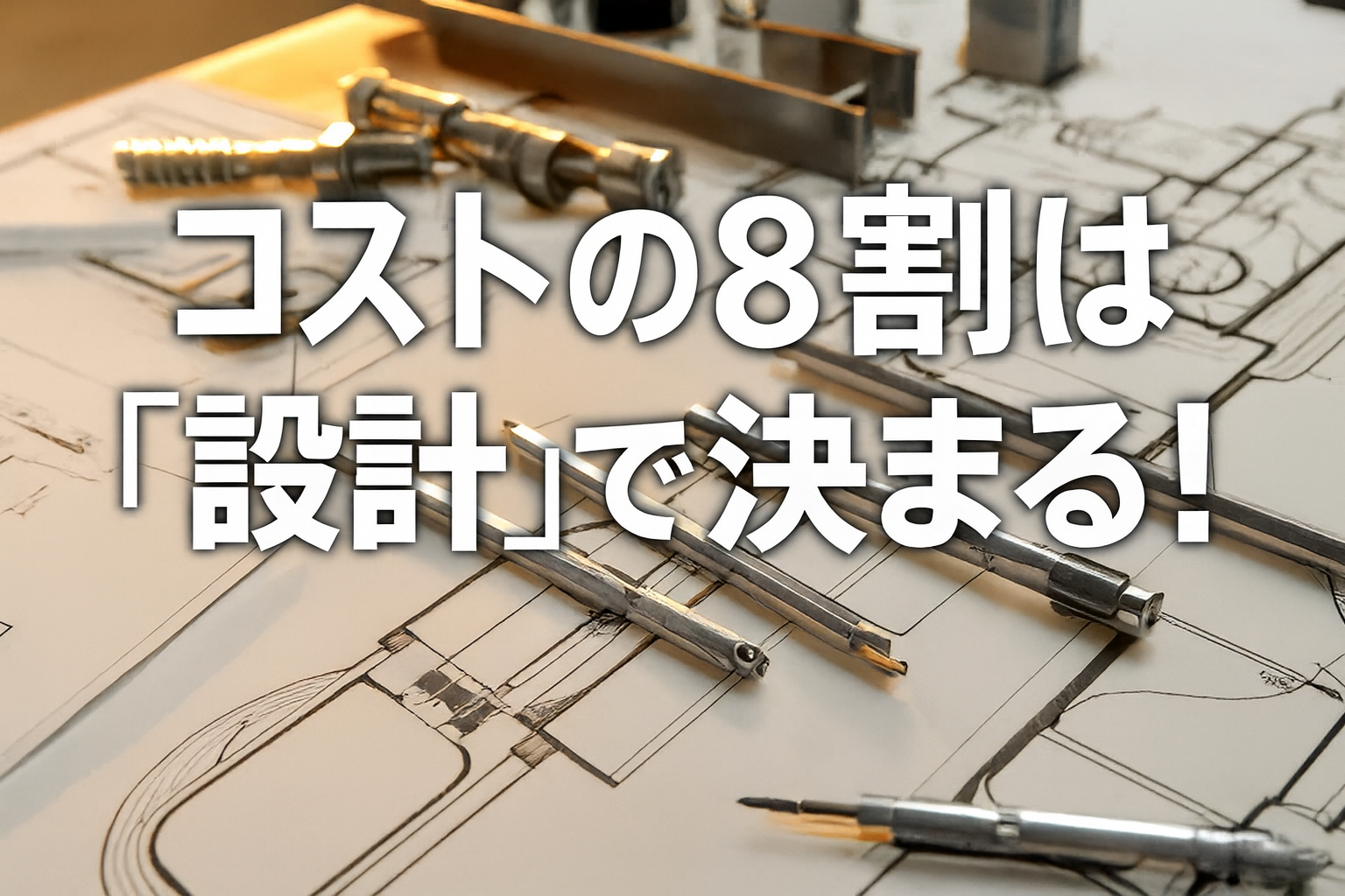 【VA/VE提案】コストの8割は「設計」で決まる！ 成型メーカーを開発初期に巻き込むメリット