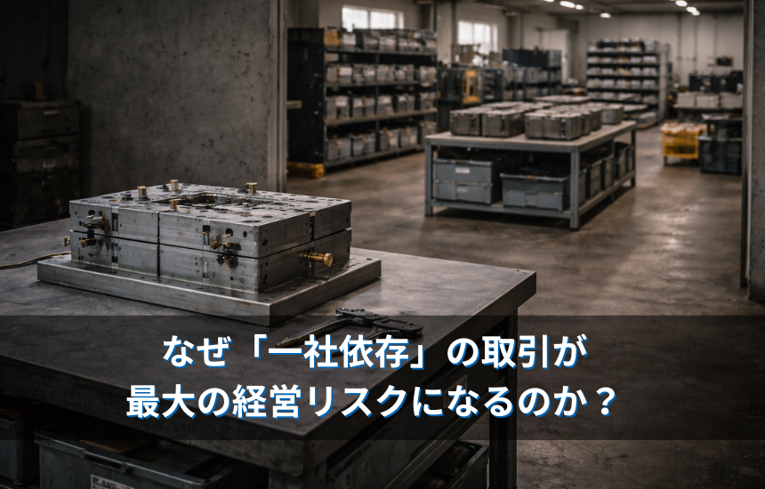 【金型難民にならないために】廃業ラッシュが続く今、なぜ「一社依存」の取引が最大の経営リスクになるのか？
