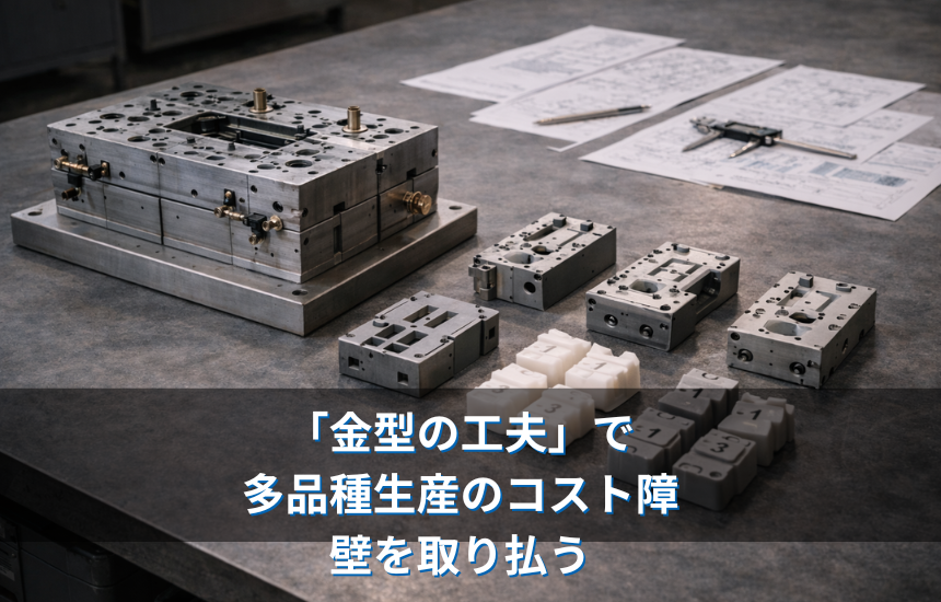 【小ロット・多品種への挑戦】「金型の工夫」で、多品種生産のコスト障壁を取り払う