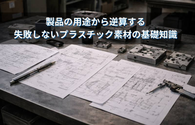 「PP、ABS、PC…どれを選べばいい？」製品の用途から逆算する、失敗しないプラスチック素材の基礎知識